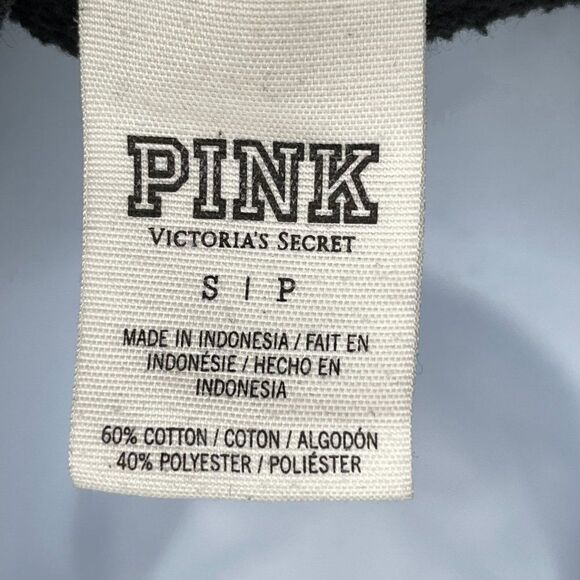 Victoria's Secret PINK Quarter Zip Up 1/4 Y2K Pullover Sweatshirt Top - Picture 6 of 6